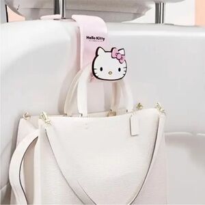 Hello Kitty Pink and White Purse Holder for Car